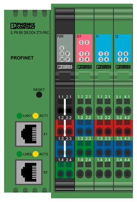 IL PN BK DI8 DO4 2TX-PAC - 总线耦合器